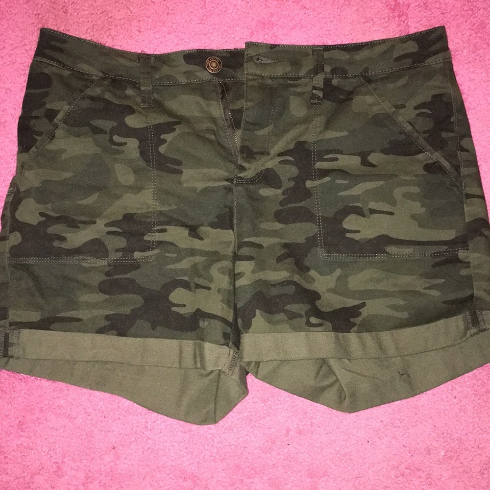 Time and True Camo Shorts
